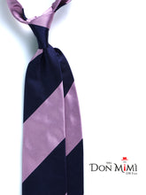 PAOLA 3 Fold Grey Woven Silk Tie
